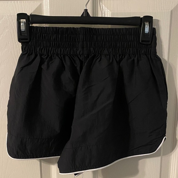 BDG Urban outfitters Black Athletic Shorts with White Trim - Picture 4 of 5